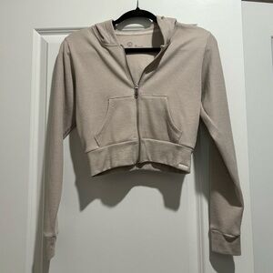Women's Cropped Zip Up Jacket